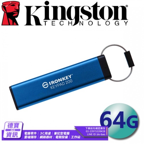 金士頓 64G USB3.2 IK...