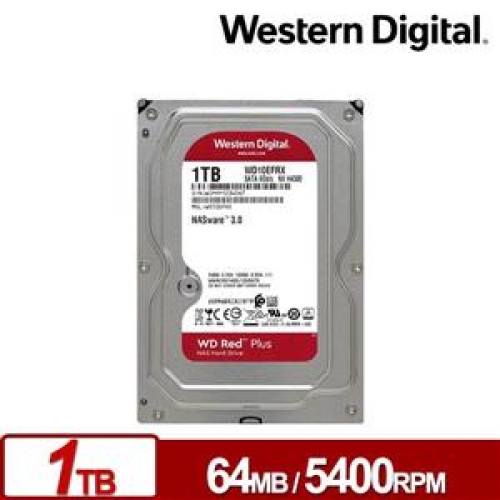 WD10EFRX 紅標Plus 1T...